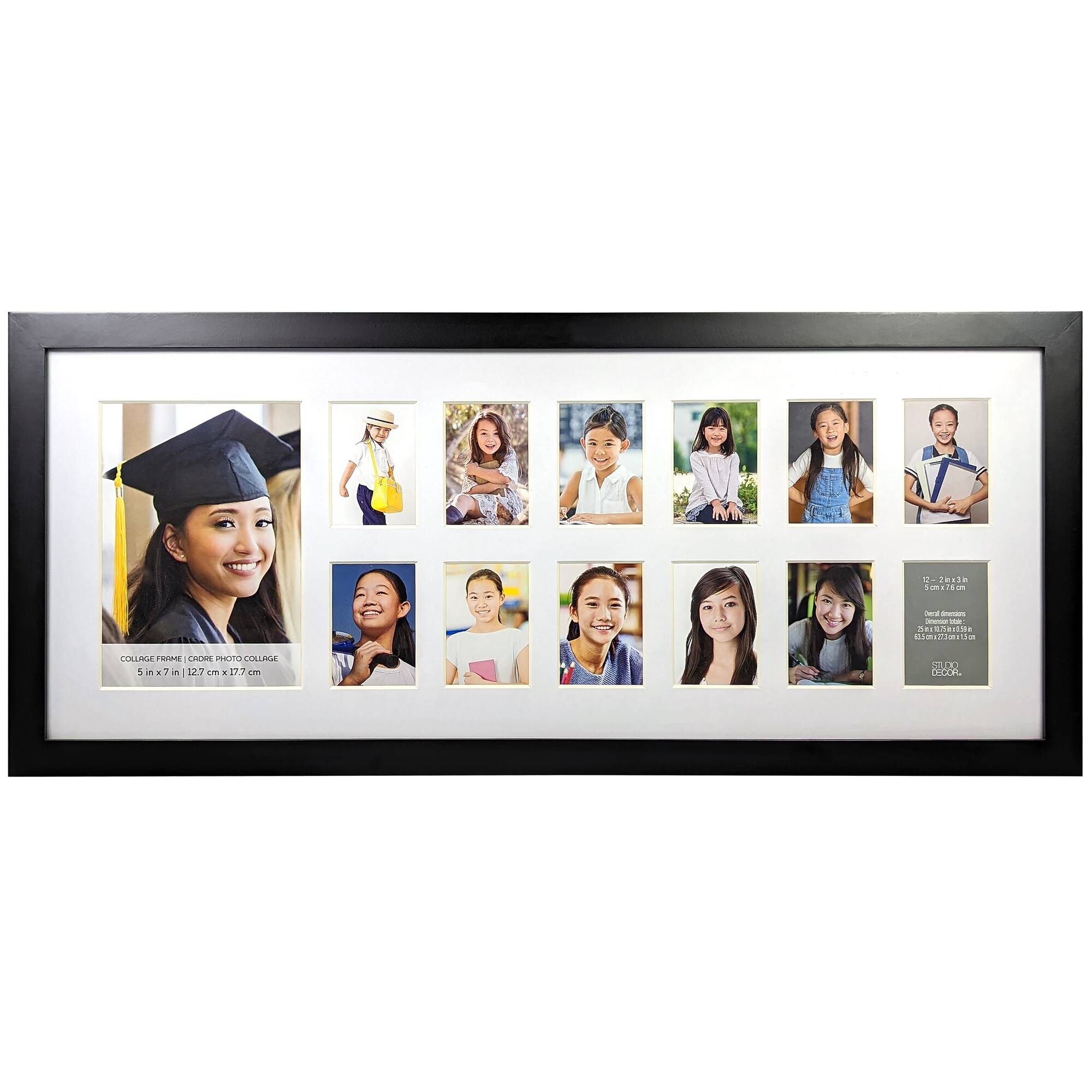 13 Opening Black Collage Frame by Studio Décor®
